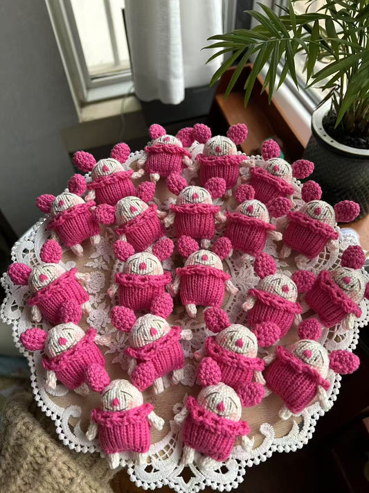 Unique Hand - crocheted Mini Dolls: Tiny Treasures of Craftsmanship